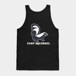 Fart Squirrel Skunk Tank Top